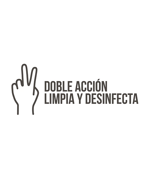 doble acción limpia y desinfecta