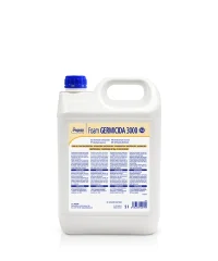 Foam GERMICIDA 3000 es un detergente desinfectante autoespumante alcalino.