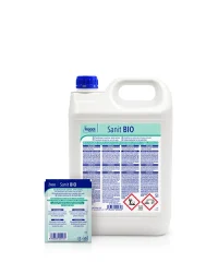 Sanit BIO es un desinfectante de superficies, ámbito sanitario.