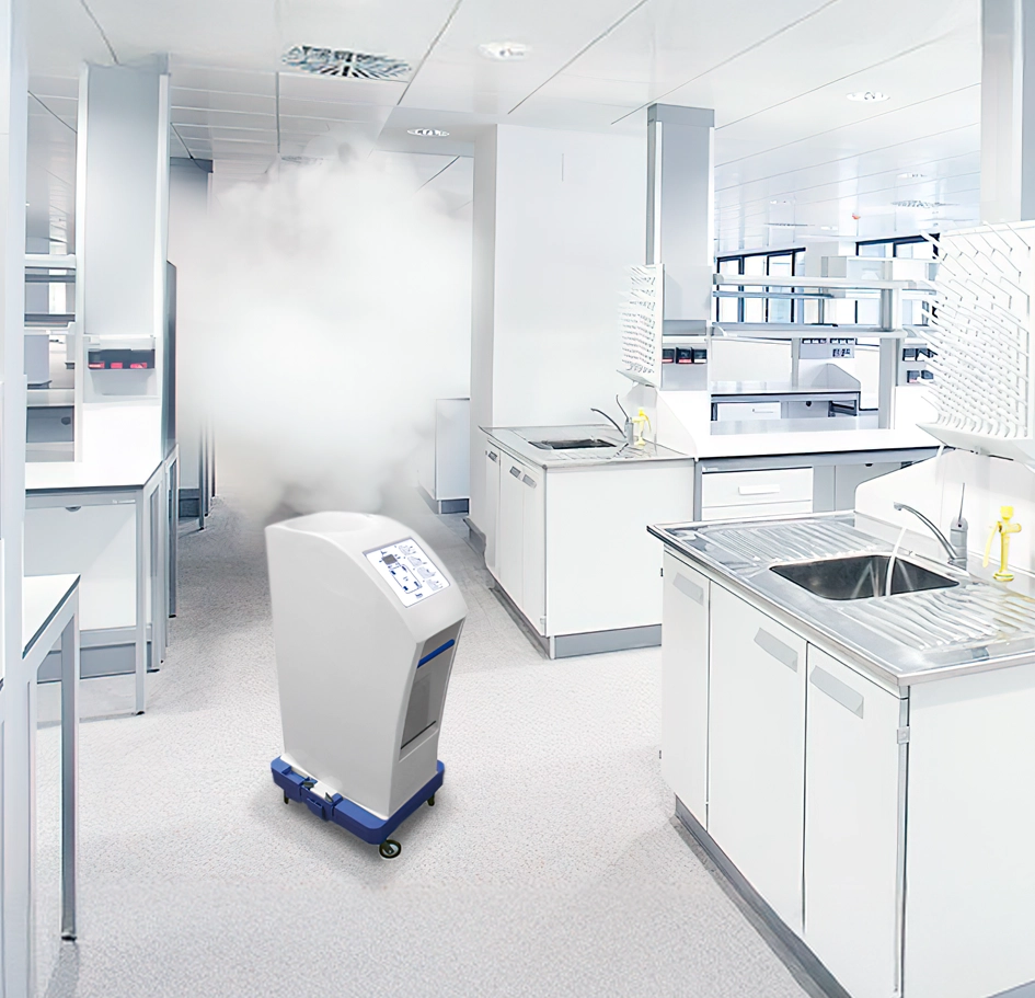 Imagen de muestra de FORTEX AIR en funcionamiento en laboratorio.